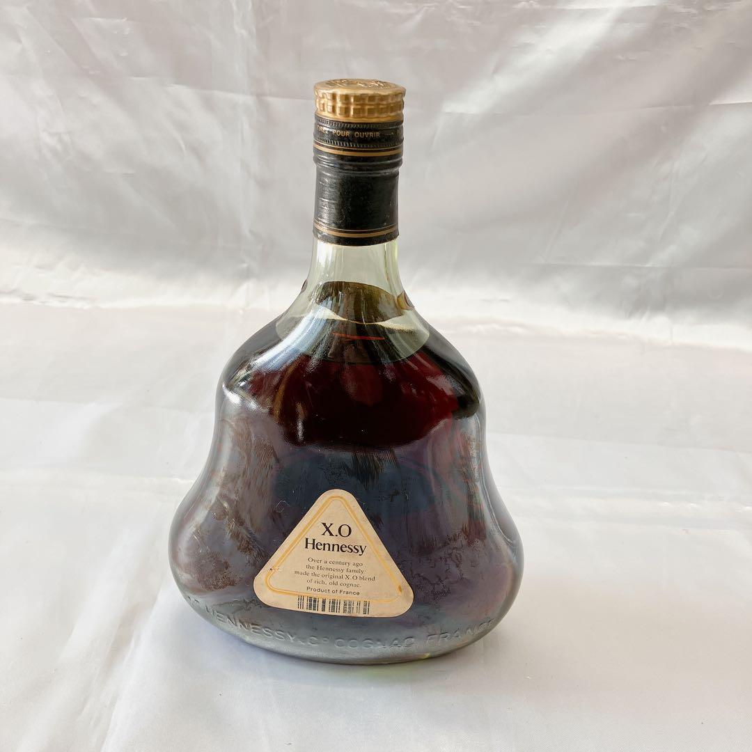 Hennessy XO コニャック 金キャップ ヘネシー クリアボトル 未開封