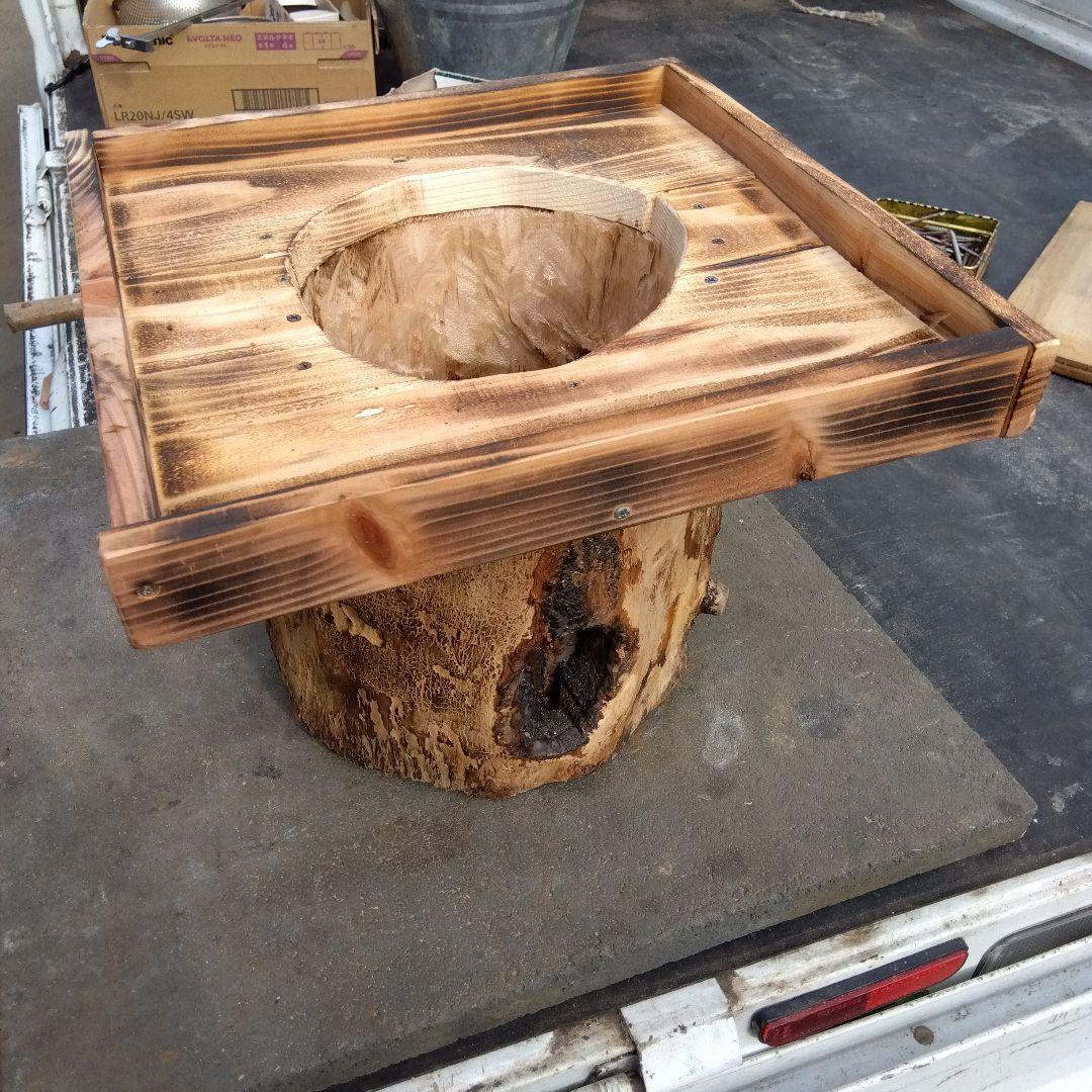 天然木 昆虫採集道具 日本みつばち誘引待ち箱のベース