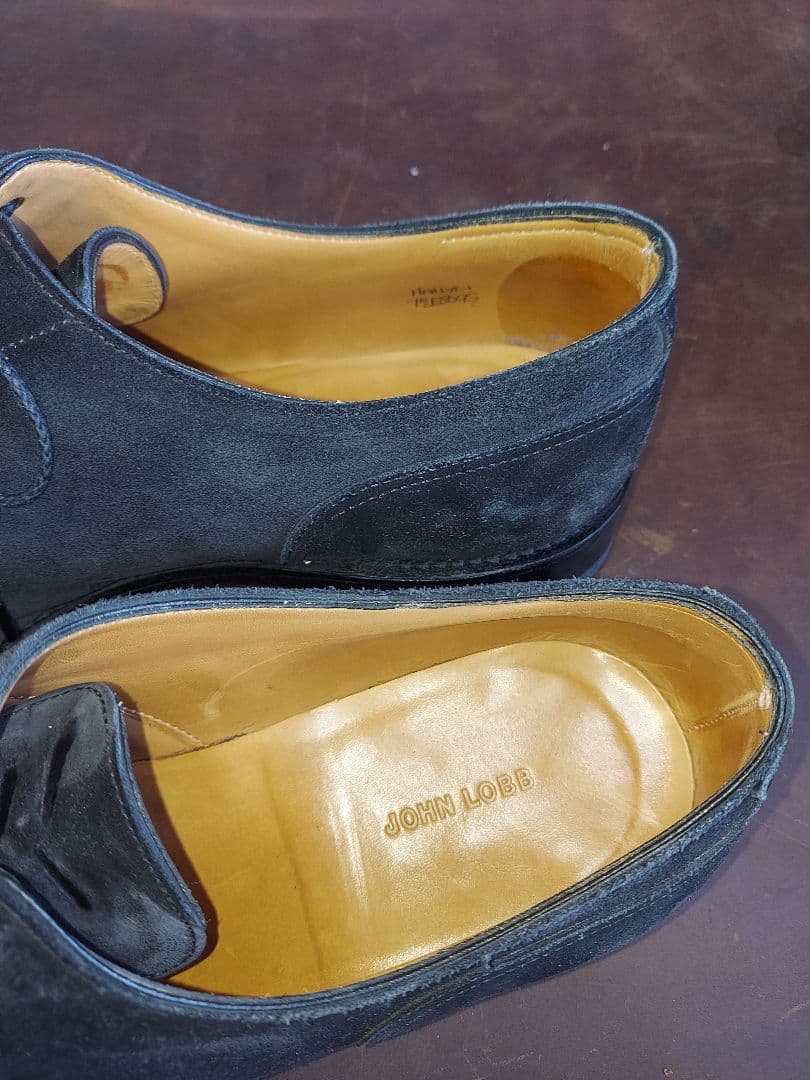 JOHN LOBB HARLYN 7.5E　8695　ブラックスエード