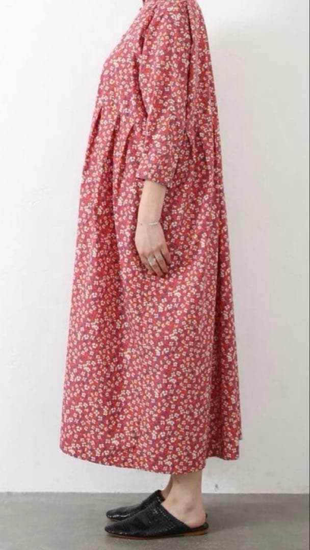 あっきんきん　ジャーナル　リバティフラワー ampleプルワンピース