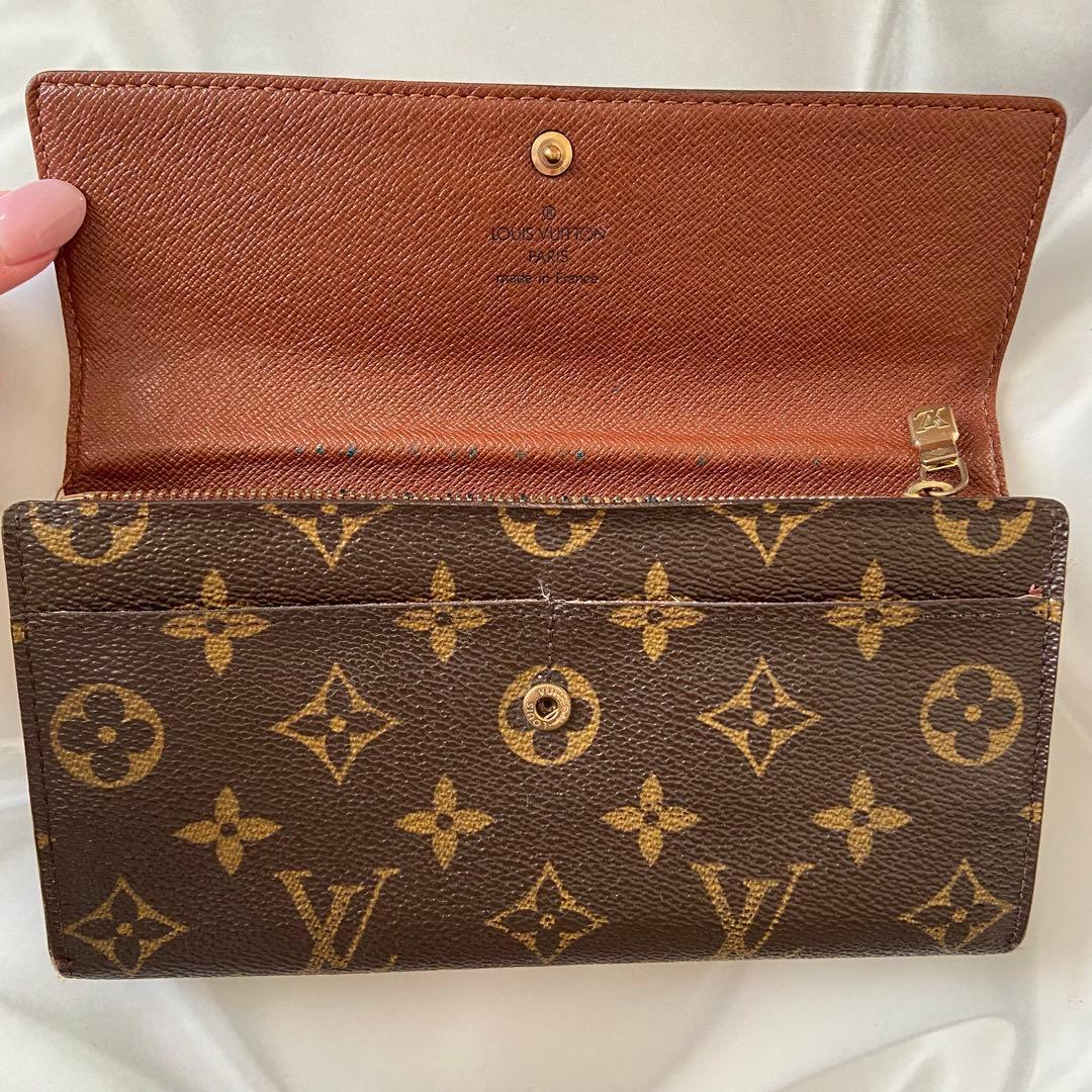 【ジャンク品】LOUIS VUITTON ルイ・ヴィトン　長財布