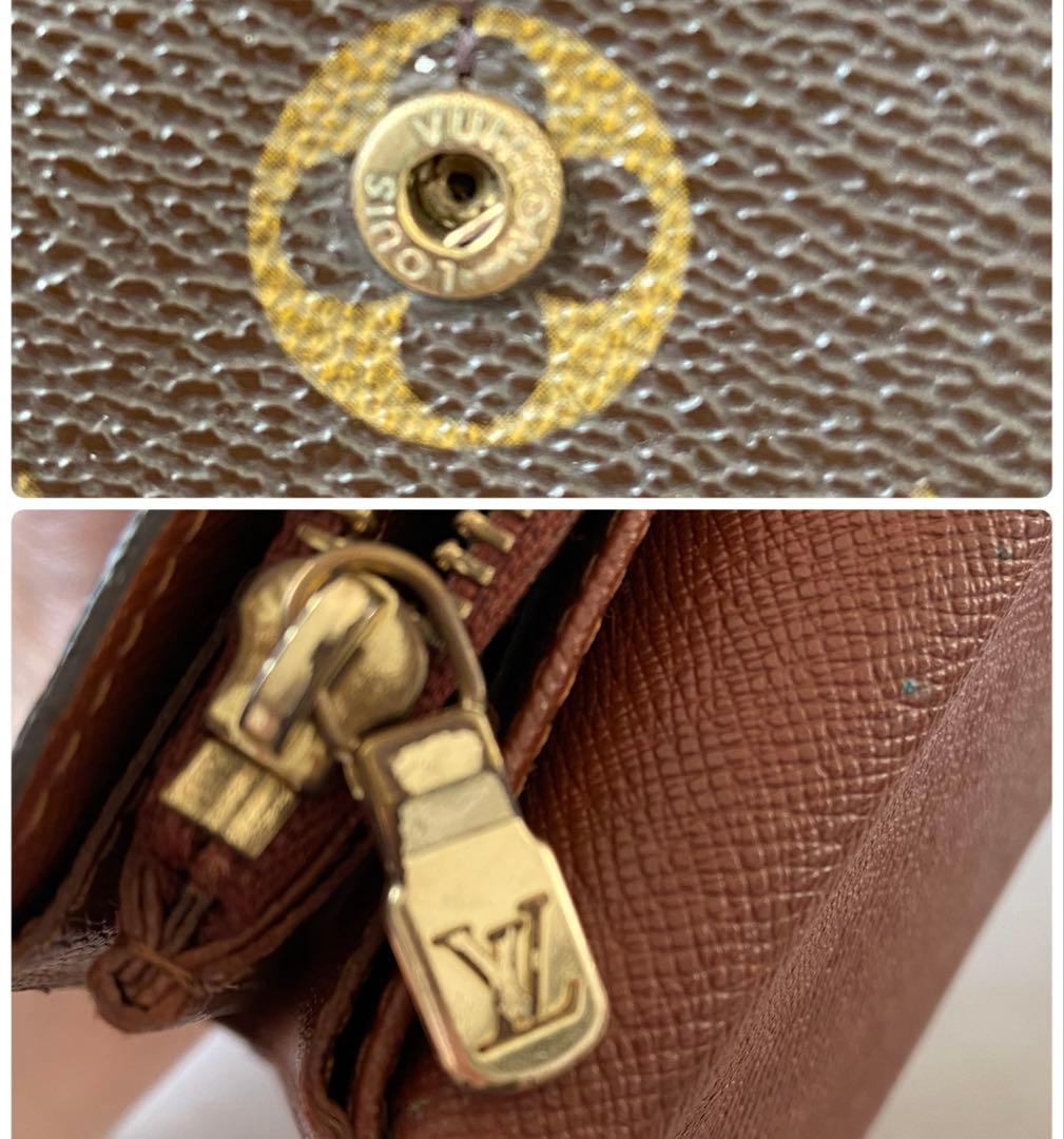 【ジャンク品】LOUIS VUITTON ルイ・ヴィトン　長財布