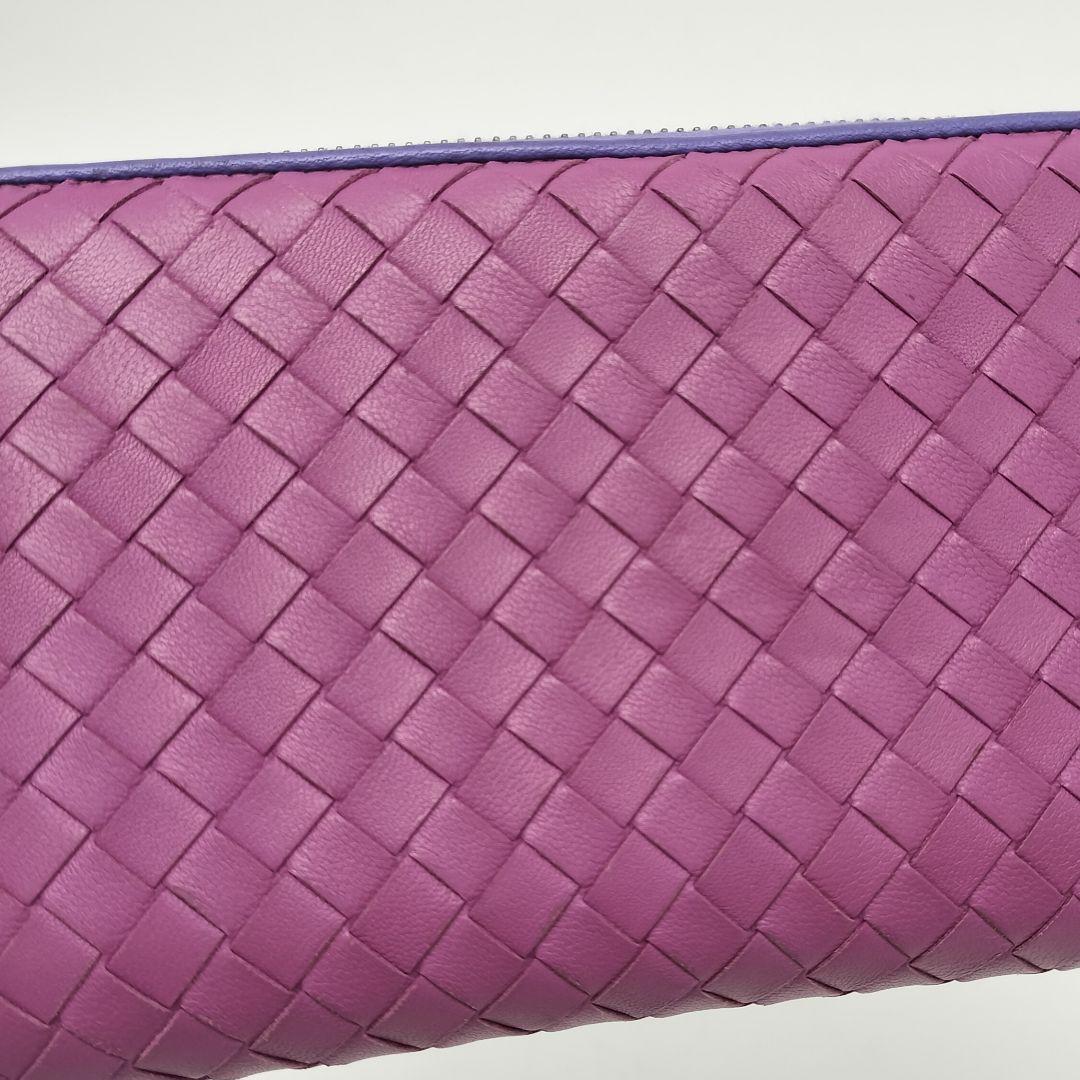 極美品✨ボッテガヴェネタ　長財布　ラウンドファスナー　レザー