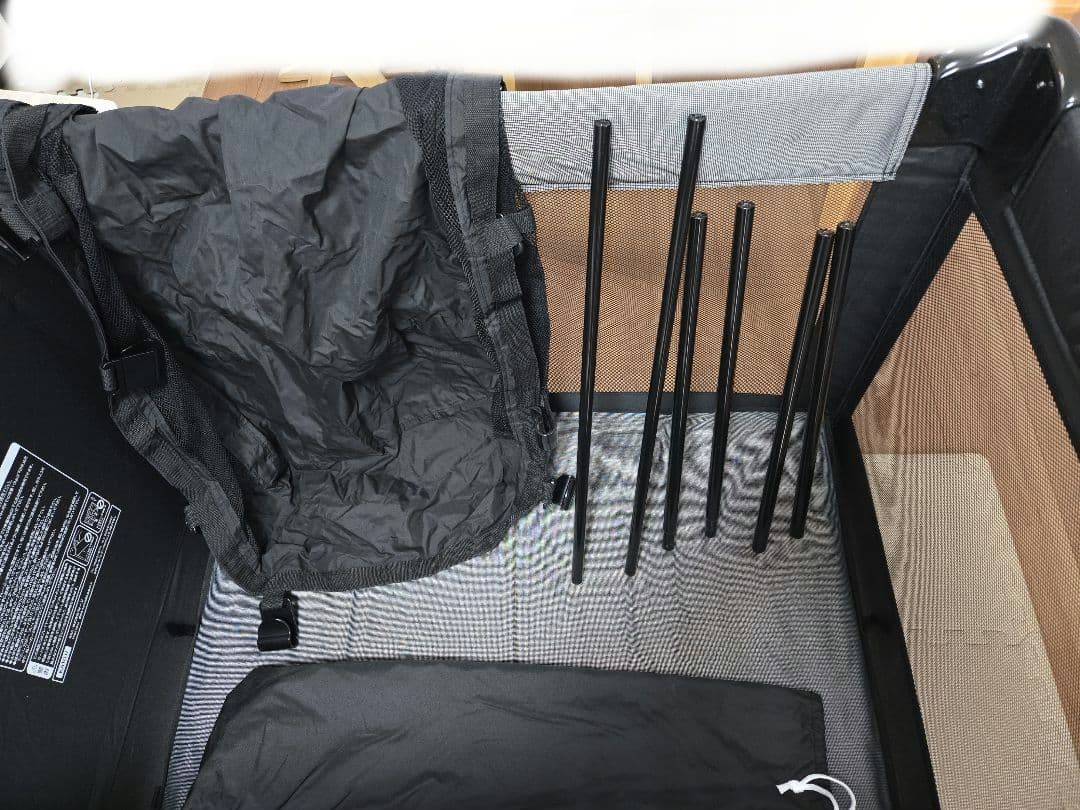 【新品・未使用】 カトージ プレイヤード ベビーベッド