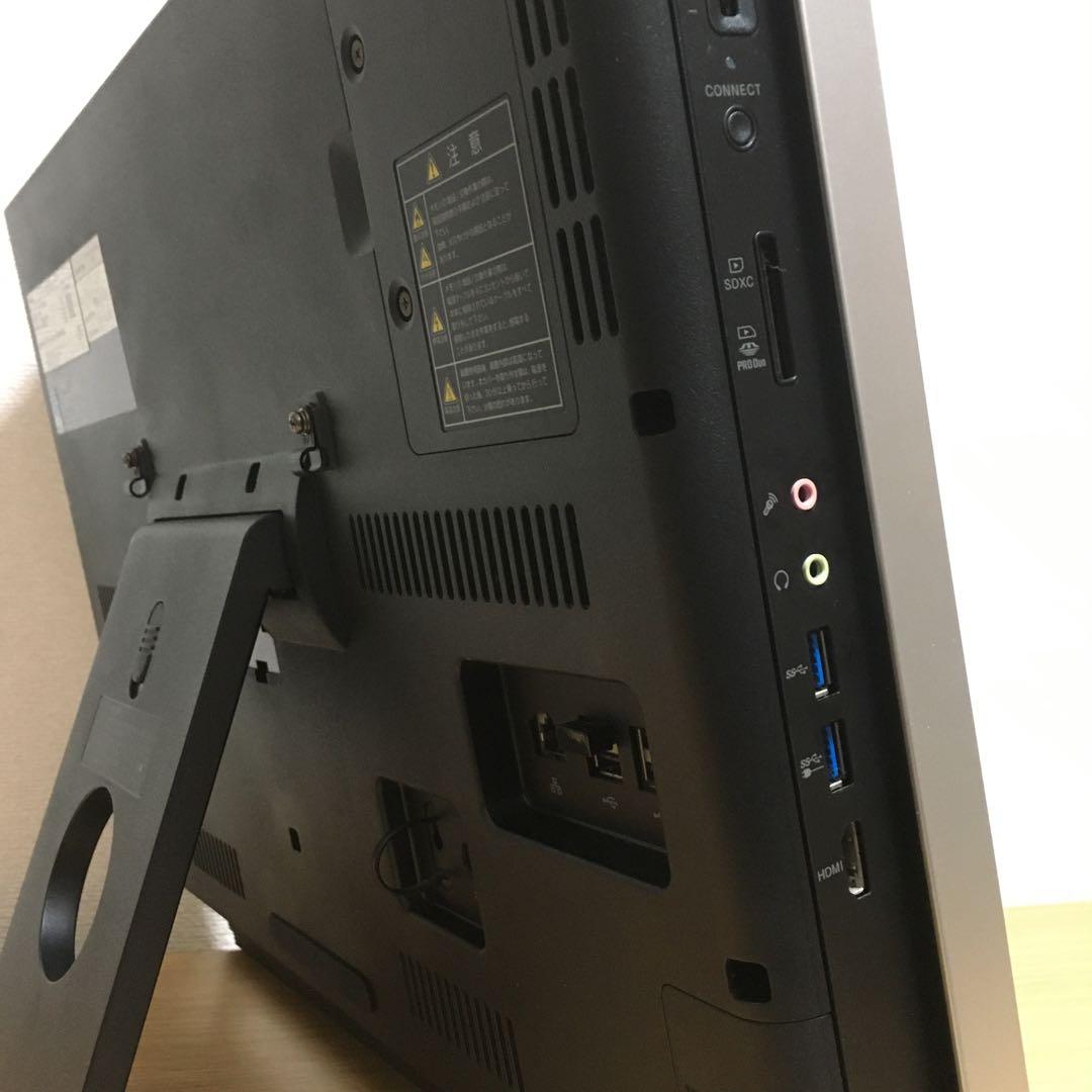 NEC 一体型 デスクトップ Win11 最強i7 新品SSD 地デジ 取説