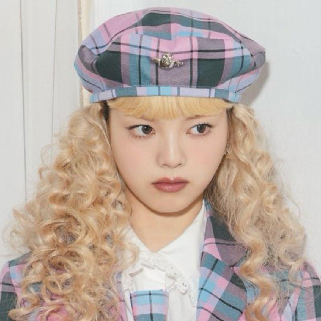 HEIHEI 矢沢あい ハッピーベリー ベレー帽 ピンク