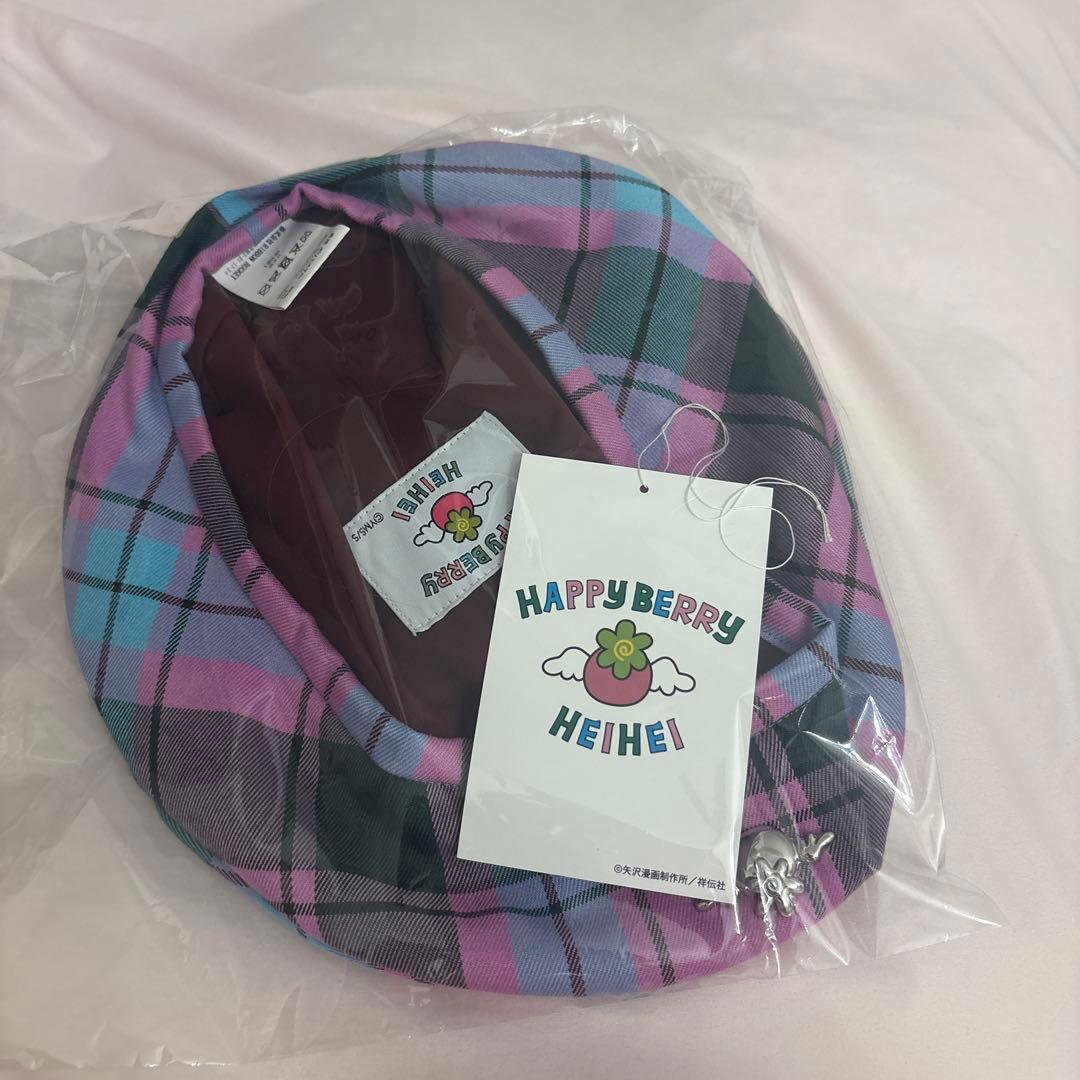 HEIHEI 矢沢あい ハッピーベリー ベレー帽 ピンク