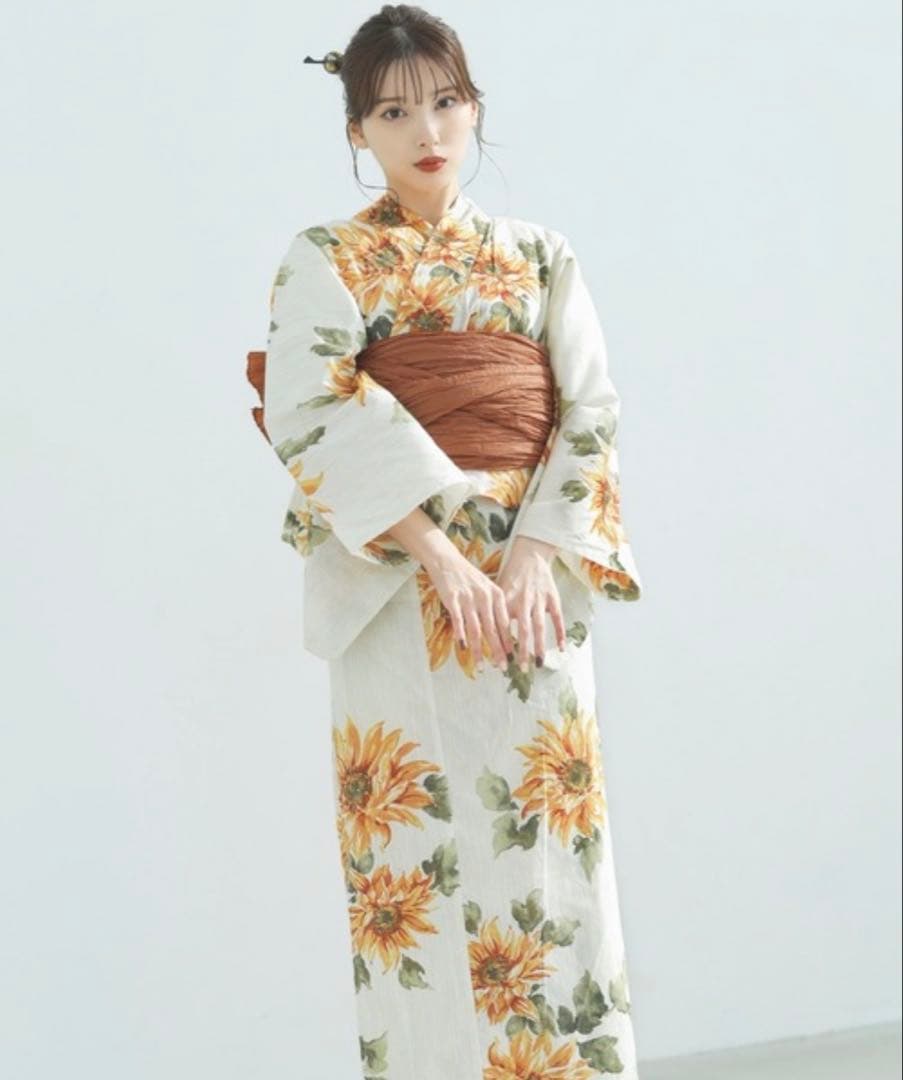 Dita 夏色の向日葵しらべ　浴衣3点セット
