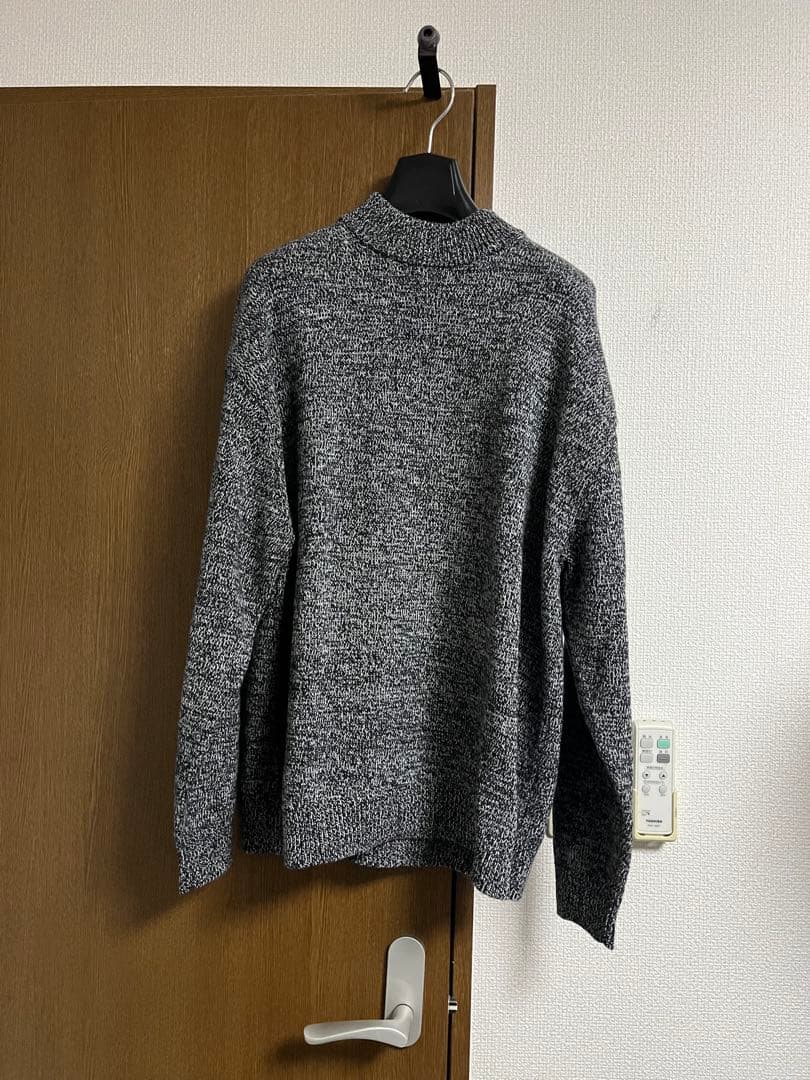 aton24aw BABY WOOL MOULINE モックネックセーター 4