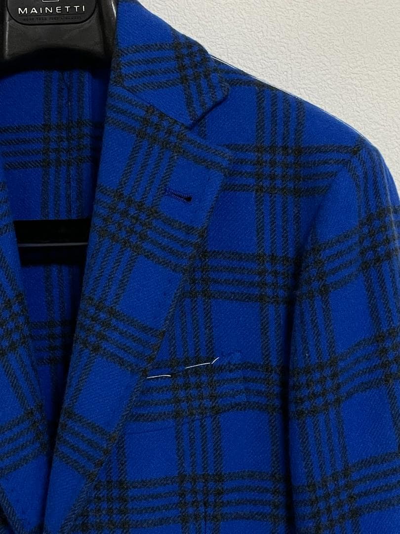 Sartorio サルトリオ 新品 未使用 チェック ジャケット 446 秋冬