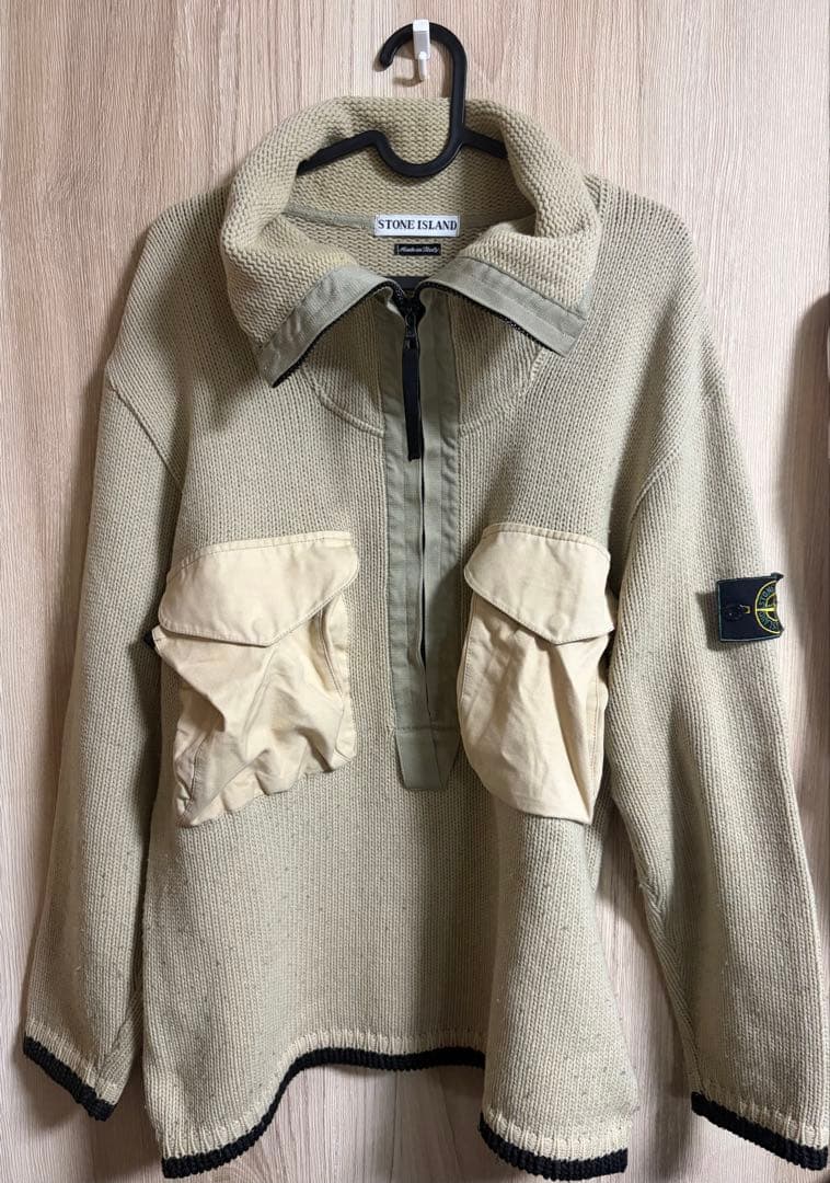 【希少アーカイブ】98AW STONE ポールハーヴェイ期　ニット