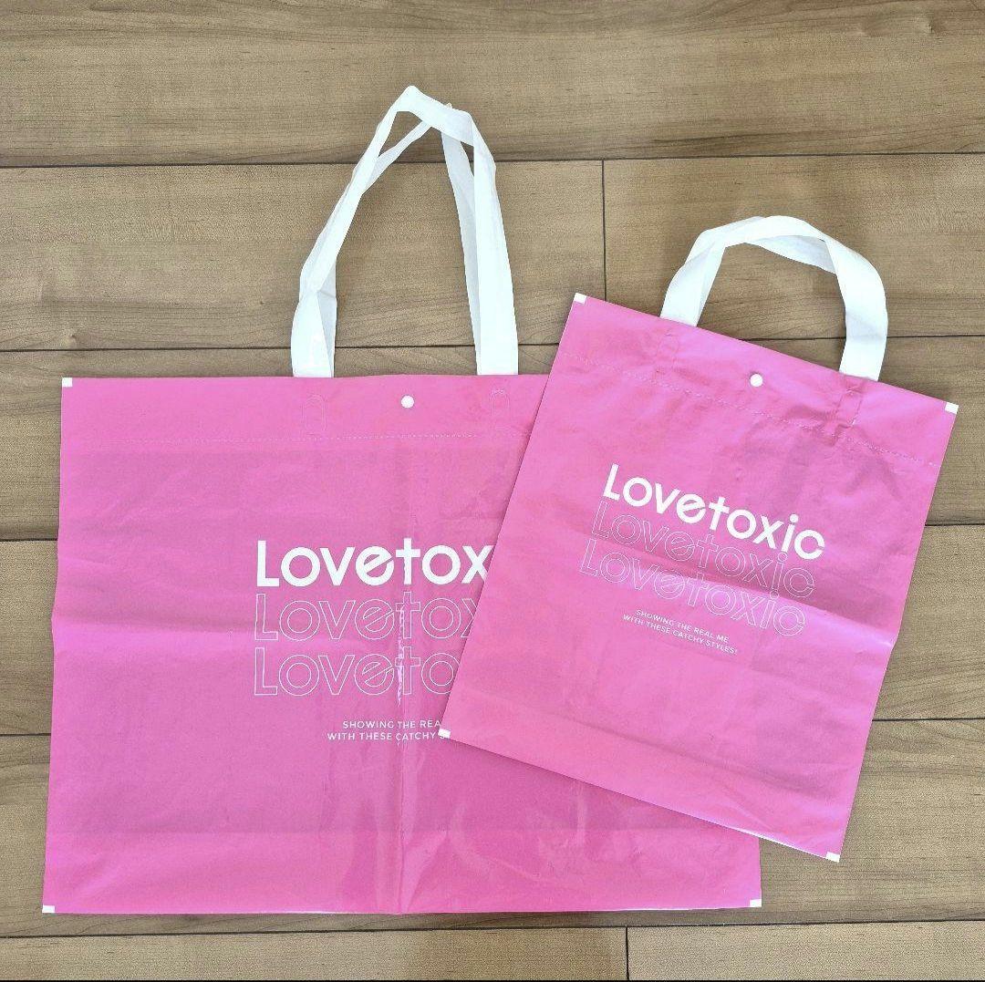 完売品　LOVETOXIC 5点 卒業式　M　タグあり　カバー付　ショップバック