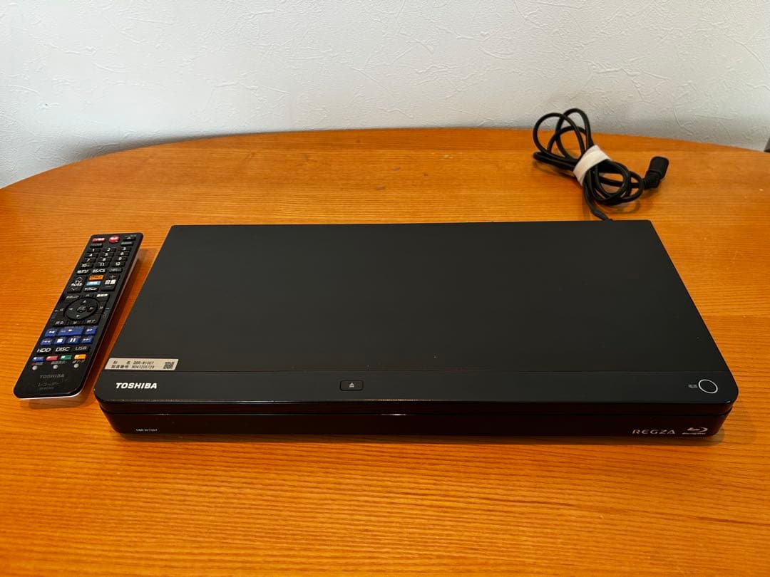TOSHIBA ブルーレイレコーダー　dbr-w1007
