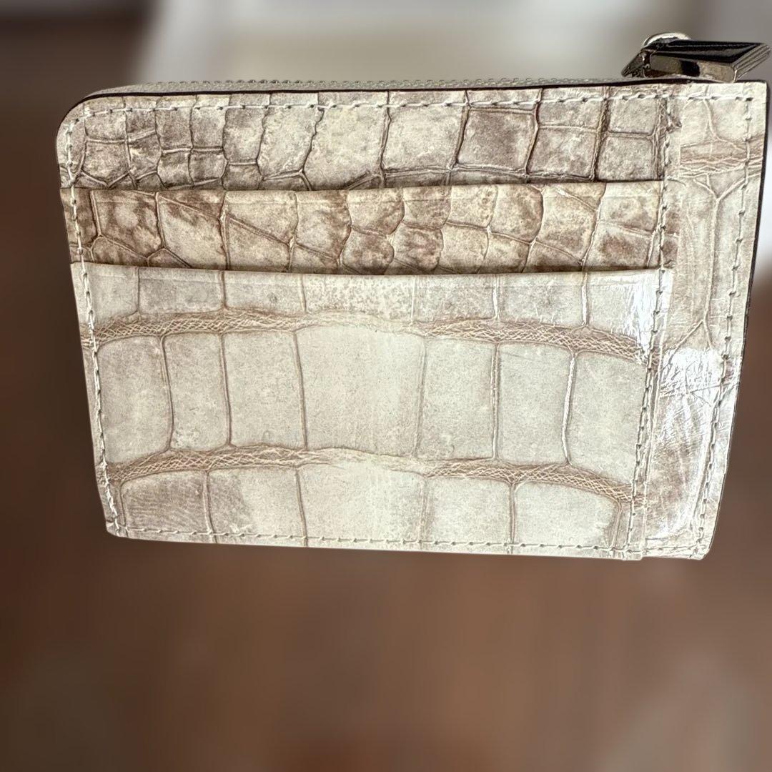 ホワイト クロコダイルケース