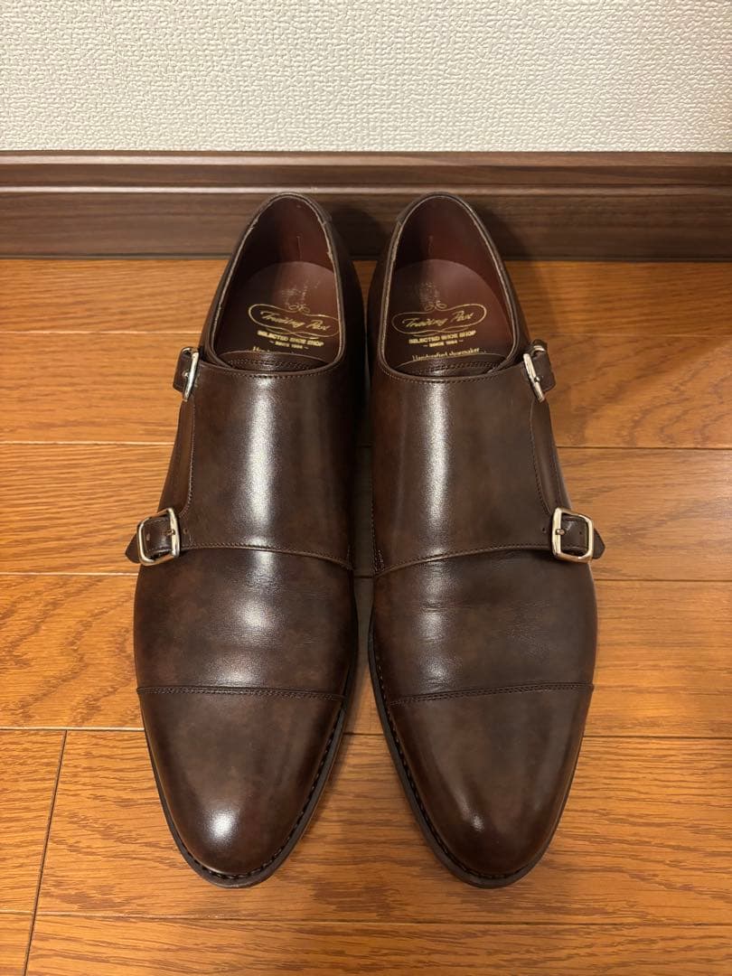 Trading Postトレーディングポスト　ダブルモンクストラップ　26cm