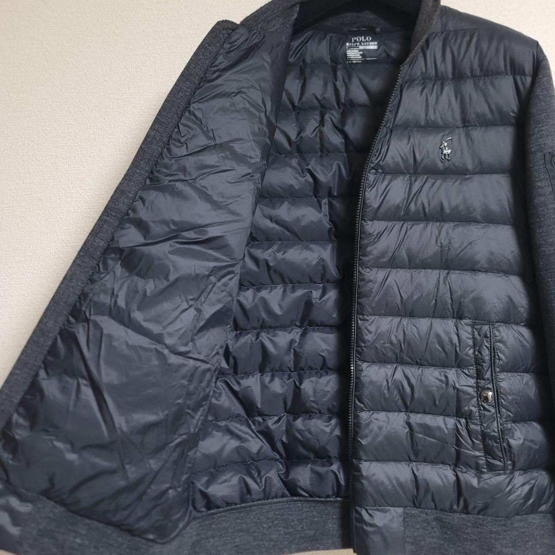 ポロラルフローレン　ハイブリッドダウン　切替デザイン　ポニー　L