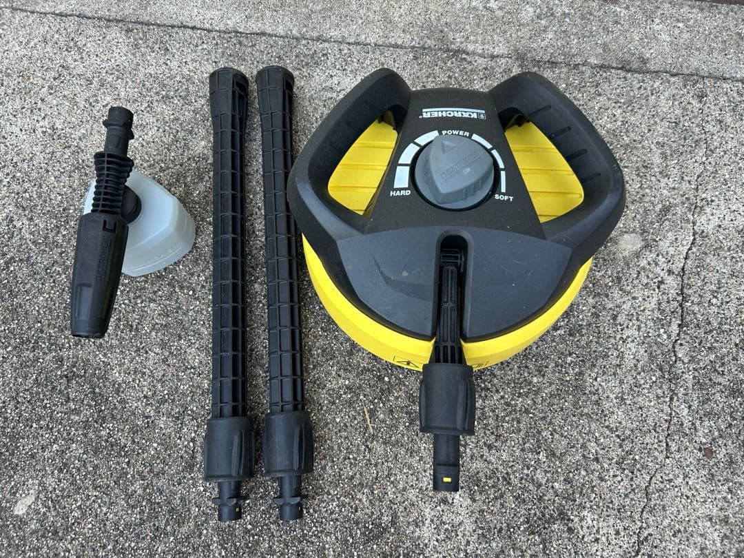 ケルヒャー高圧洗浄機用テラスクリーナー と延長ランスとオマケ