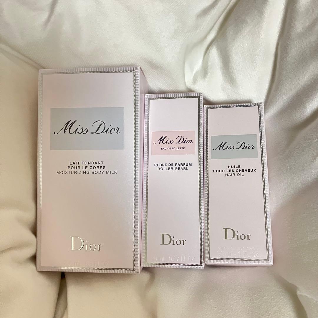 Miss Dior ボディミルク ヘアオイル オードゥトワレ ローラーパール