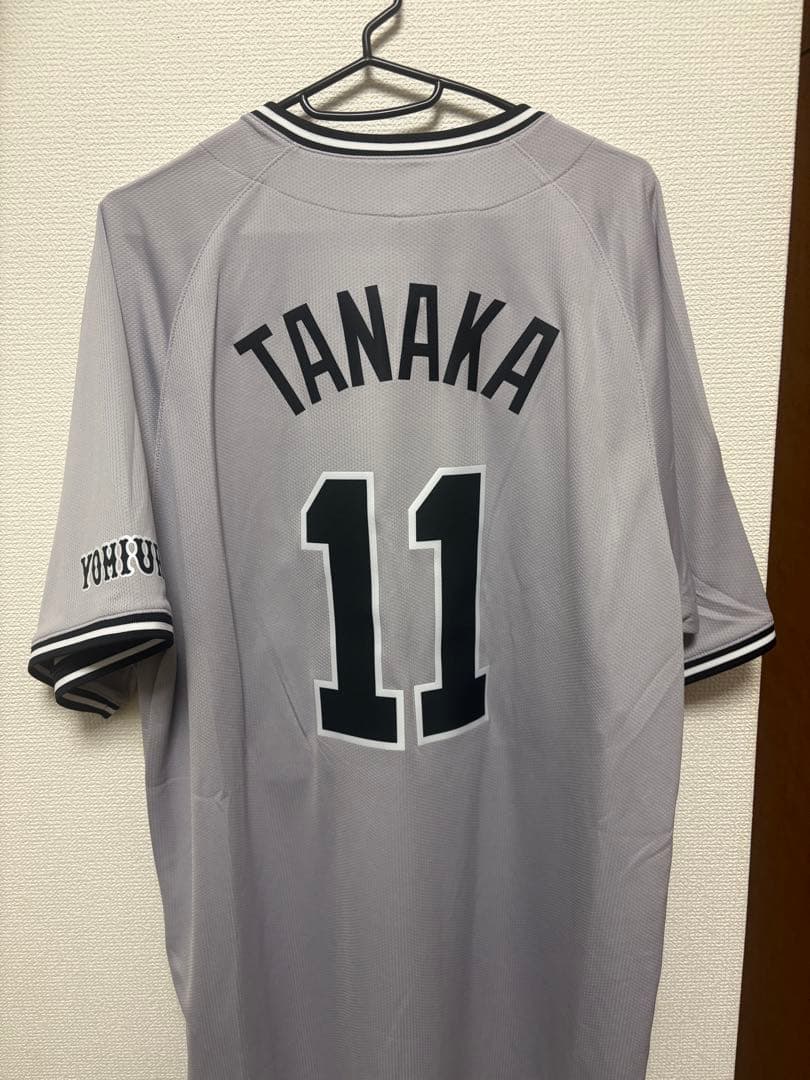 ★新品未使用★#11 田中 将大 ビジター用レプユニチャンピオンエンブレム付 L