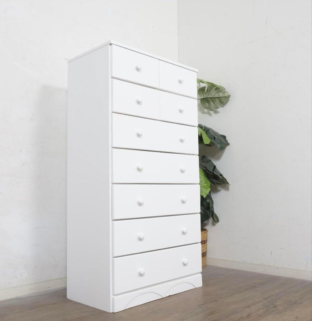 幅60cm【新品】桐製 チェスト シンプル　引出し9杯　ナチュラル　アウトレット