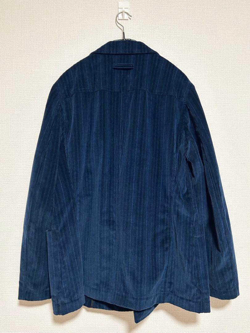 T-JACKET ストレッチコーデュロイ ダブルブレストテーラードジャケット