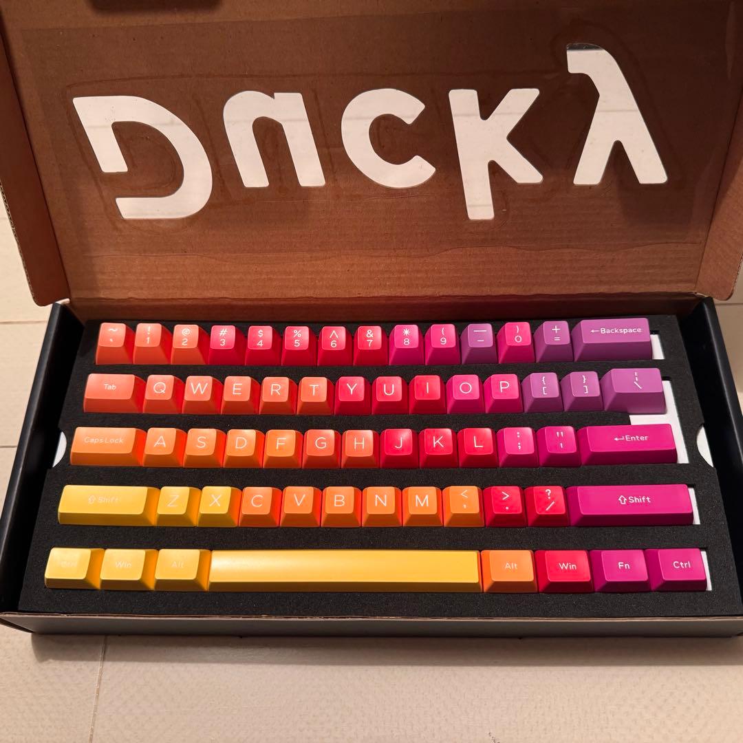 Ducky One 2 mini 赤軸 (キーキャップ付き)