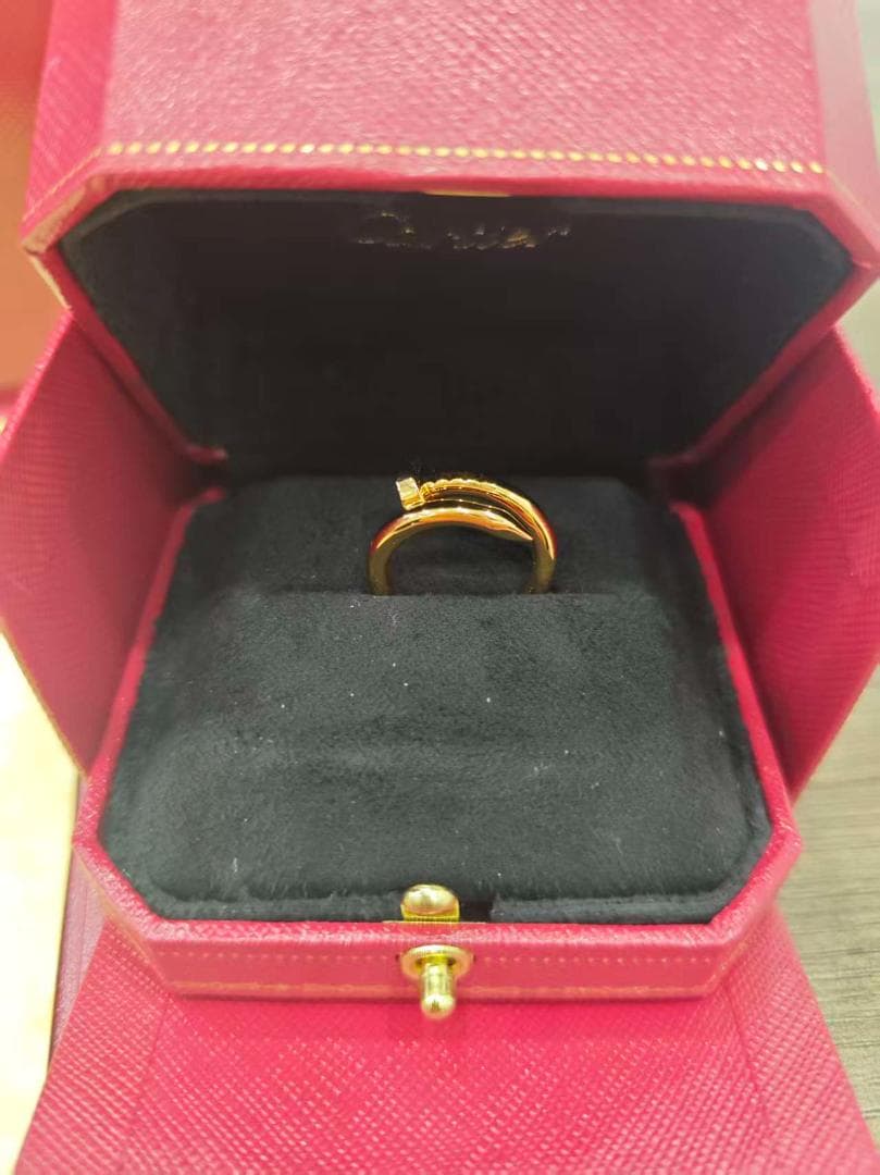 ジュストアンクル リング イエローゴールド