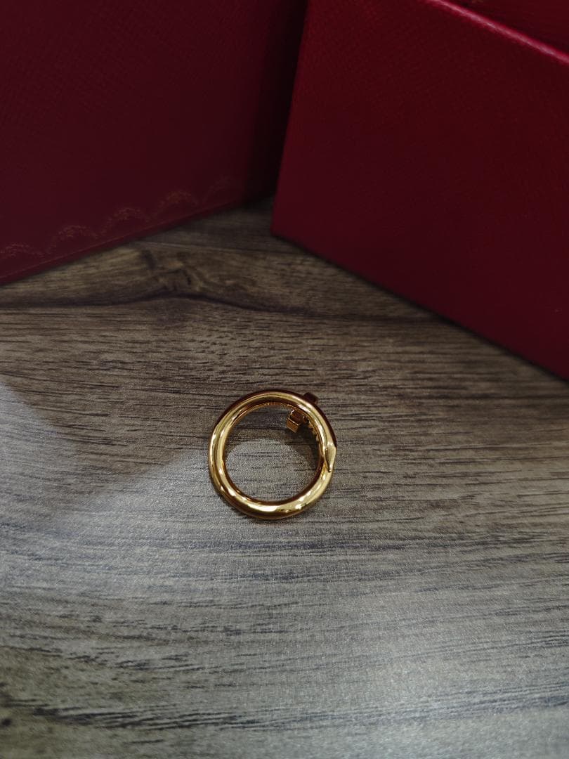 ジュストアンクル リング イエローゴールド