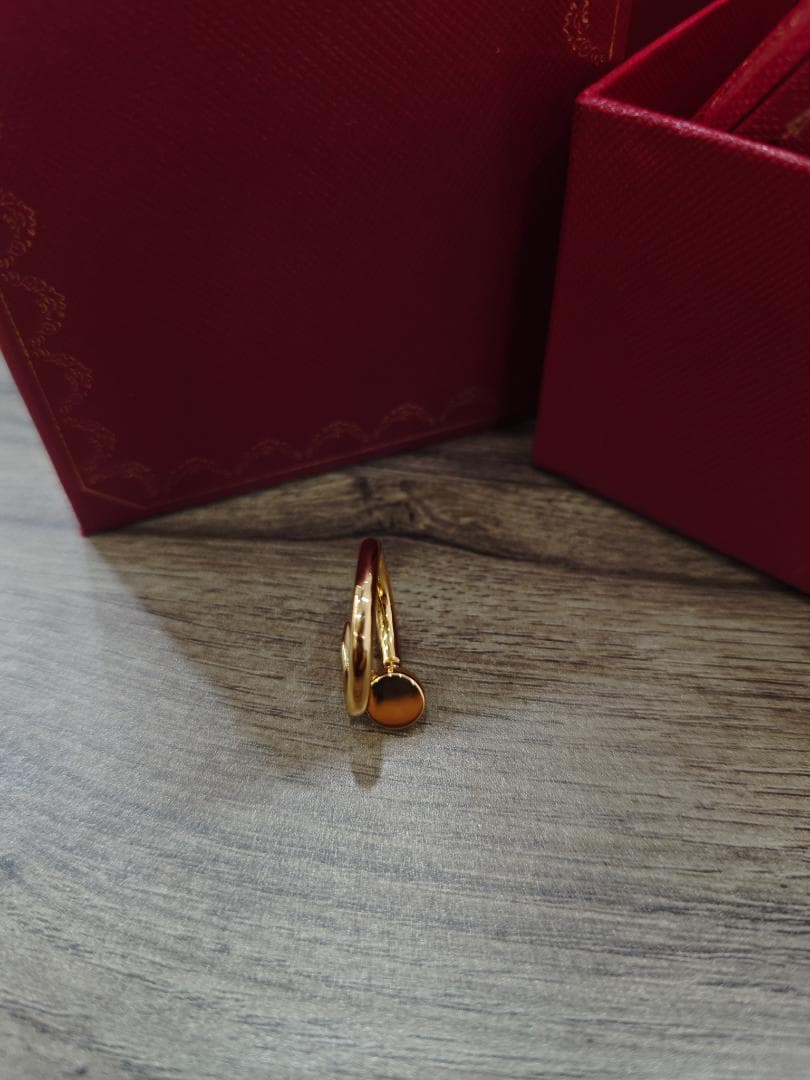 ジュストアンクル リング イエローゴールド