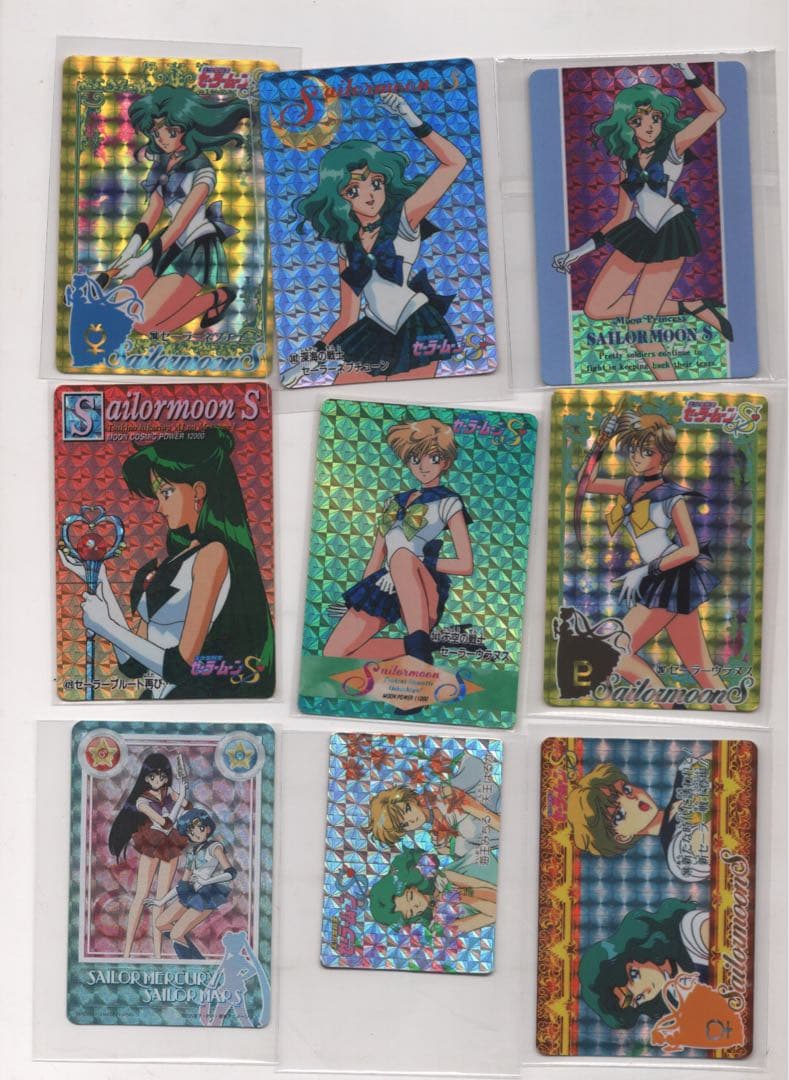 Sailormoon カード　198枚　美少女戦士セーラームーン　キラ等99枚