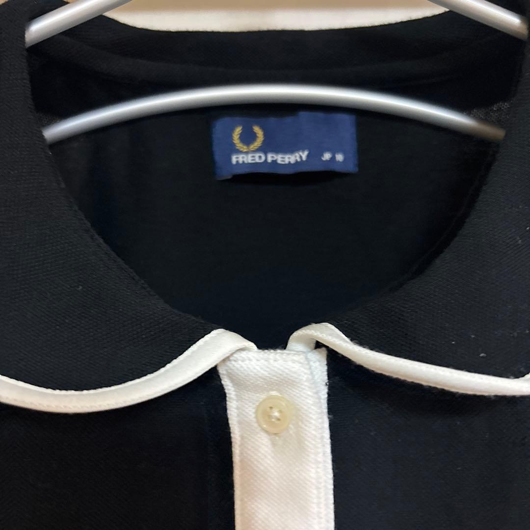 【希少】FRED PERRY ブラックポロシャツ 半袖