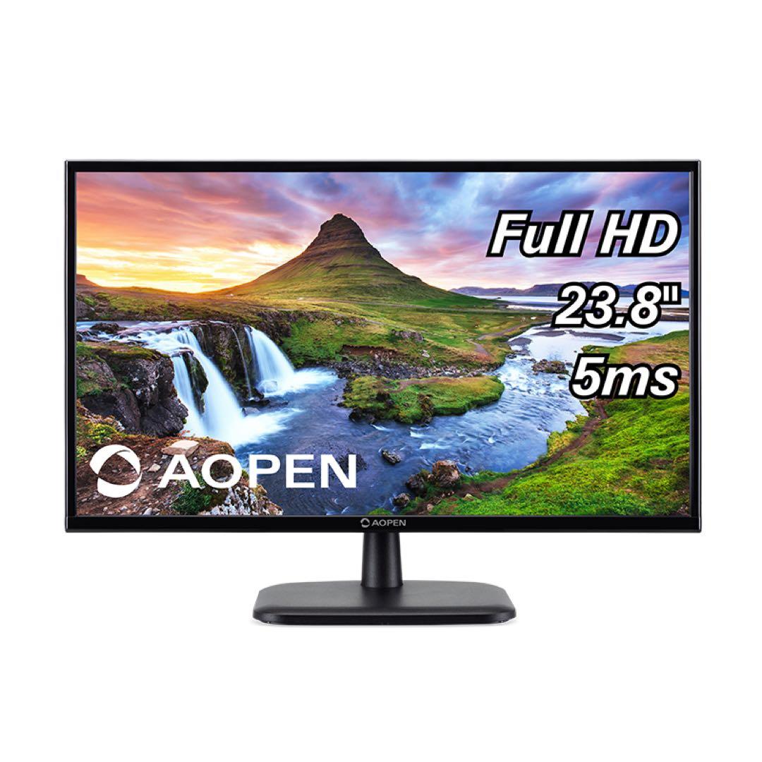 【極美品】AOPEN 23.8インチ フルHD モニター　24CL1Y