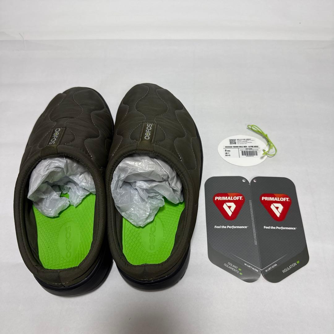 靴 OOFOS / OOCOOZIE THERMO MULE MEN