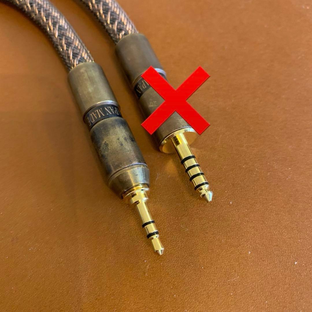 値下 美品 オーディオみじんこ NOCTURNE 3.5mm ケーブル ミニミニ