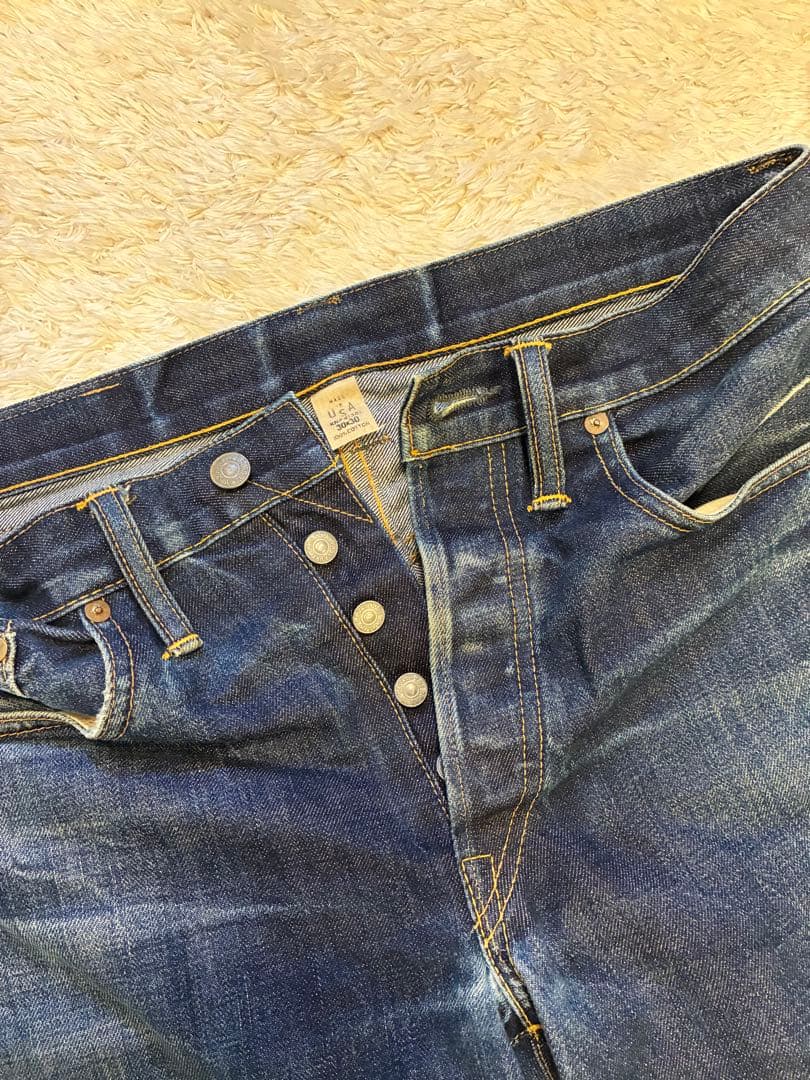 RRL ダブルアールエル USA製 ストレートデニム