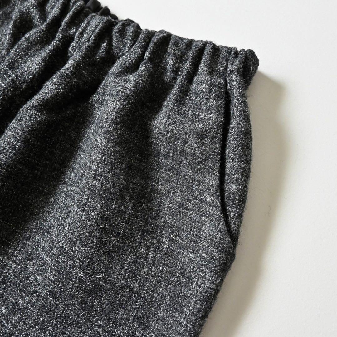 【新品タグ付き】中川政七商店 麻とウールツイード テーパード イージーパンツ