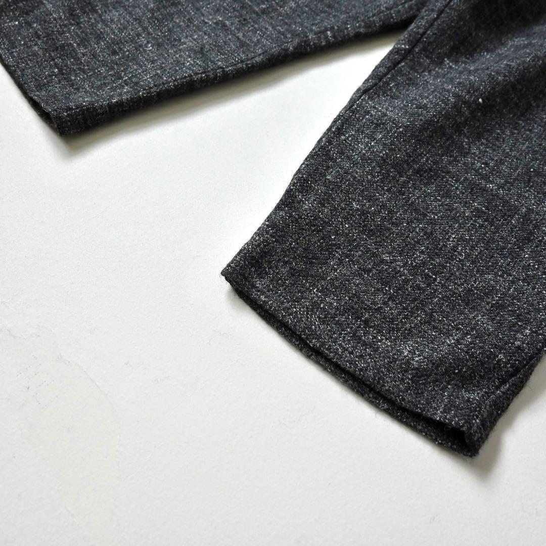 【新品タグ付き】中川政七商店 麻とウールツイード テーパード イージーパンツ