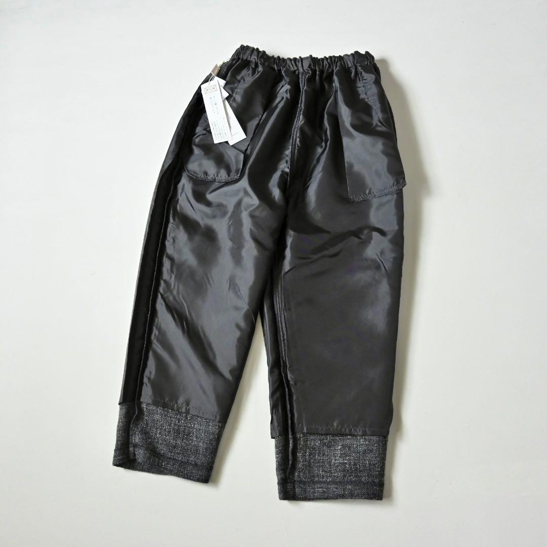 【新品タグ付き】中川政七商店 麻とウールツイード テーパード イージーパンツ