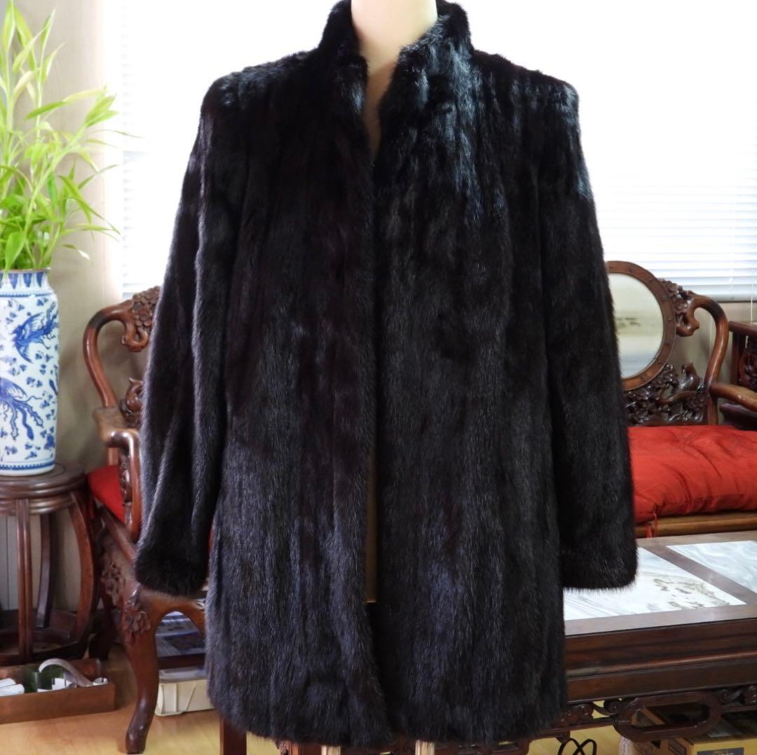 【美品】Mario Valentinoミンク　毛皮コート サイズF