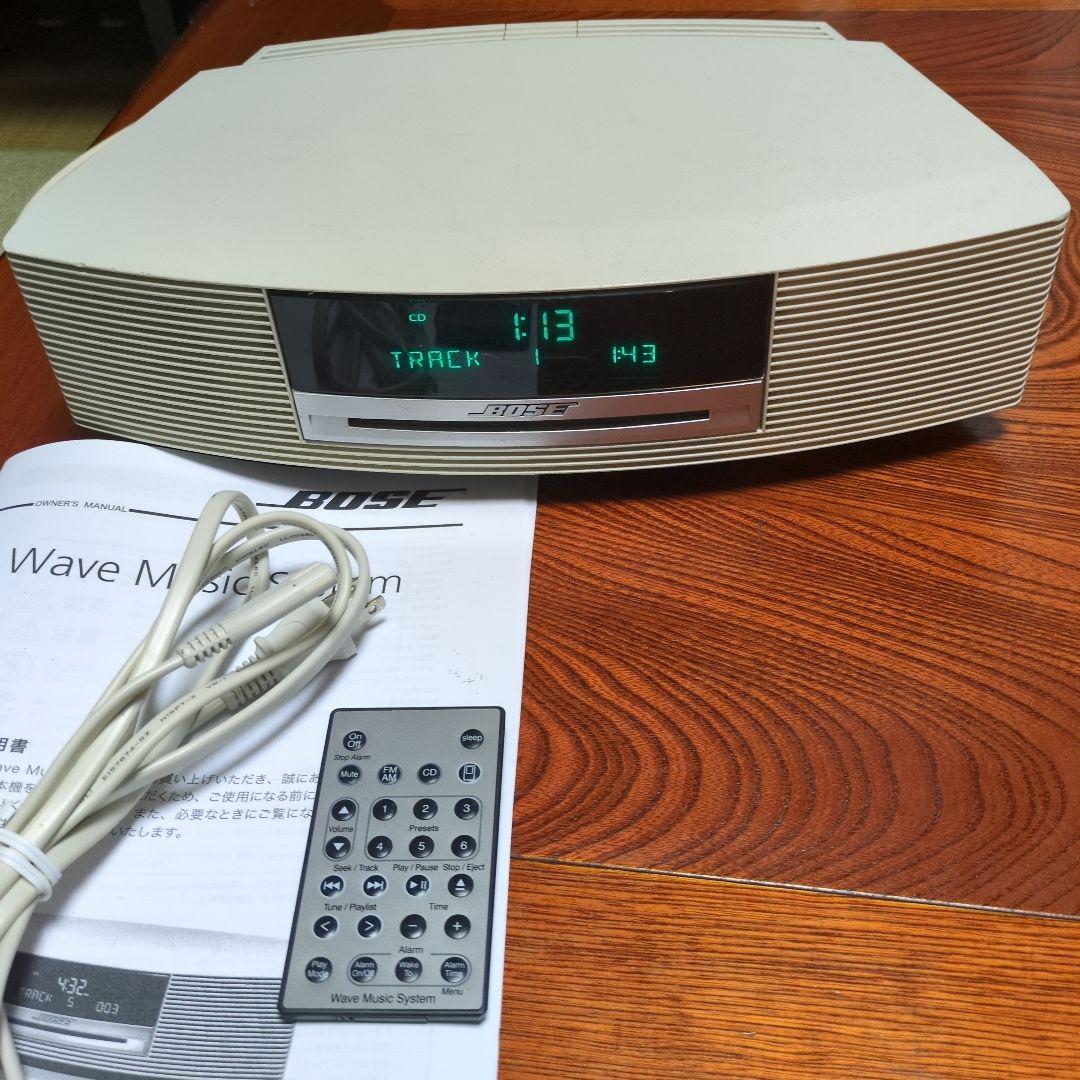 Bose Wave Music System 動作品　純正コード汎用リモコン取説