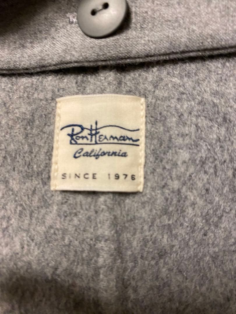 お専用です新品未使用ローハンマー冬グレーファー付きフード取り外し可能なジャケット