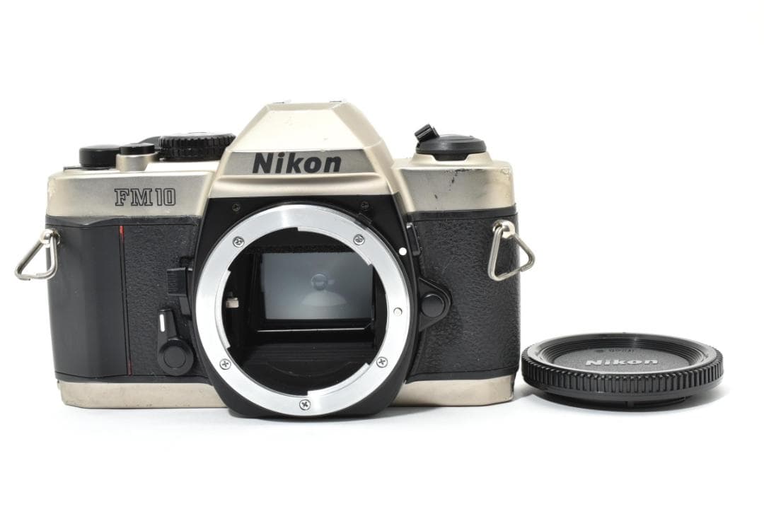 美品　NIKON ニコン FM10 フィルムカメラ　モルト新品交換済 M289