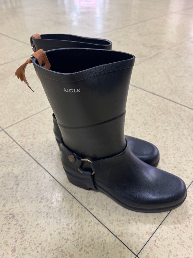AIGLEレインブーツ23.5cm