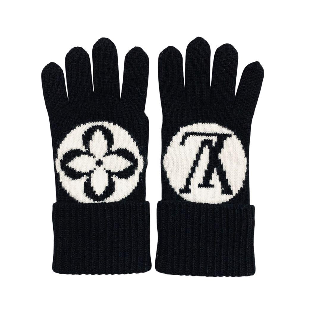 LOUIS VUITTON ルイヴィトン グローブ・マイユ LV メダリオン