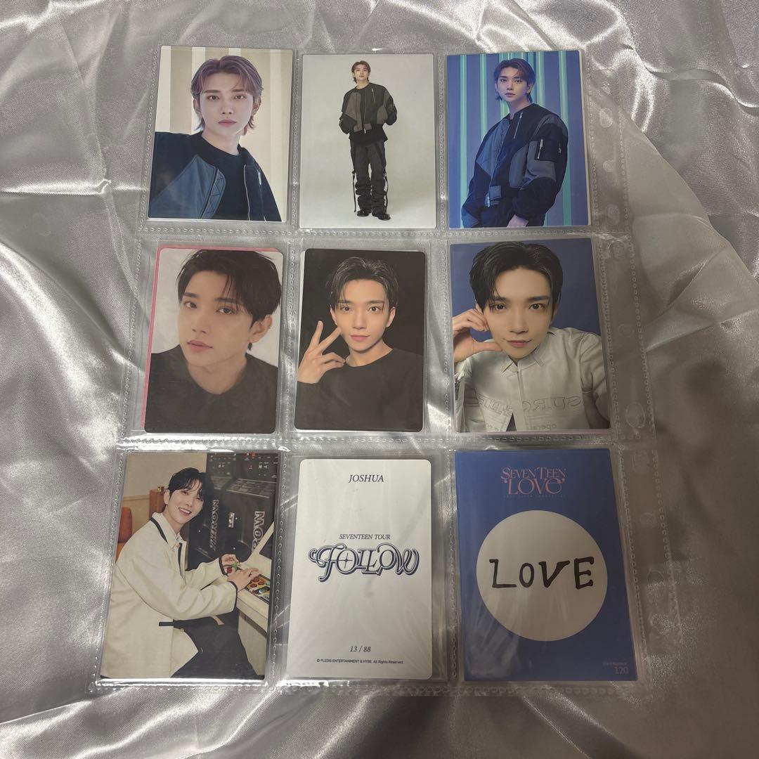 SEVENTEEN セブチ トレカ ジョシュア 43枚とミニピケットセット