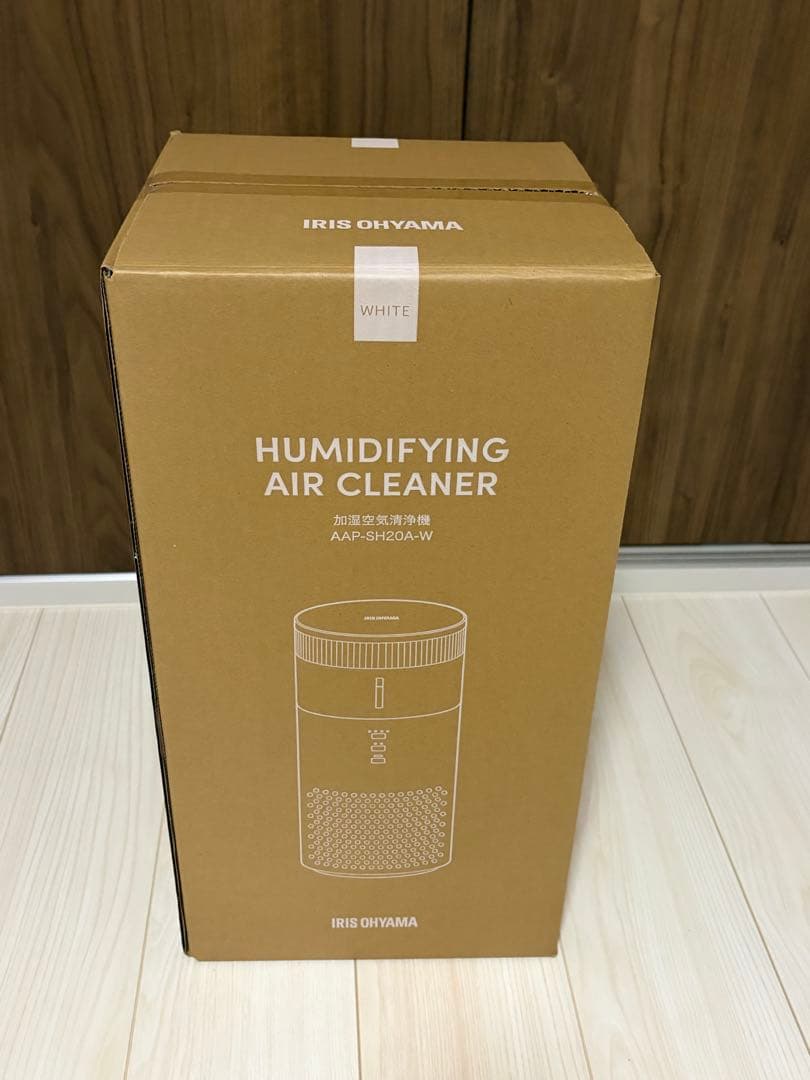 【新品、未通電】加湿空気清浄機　AAP-SH20A-W