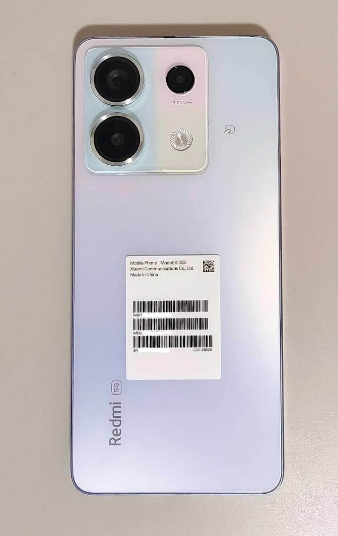 【良品】Redmi Note13Pro 5G 8GB/256GBオーロラパープル