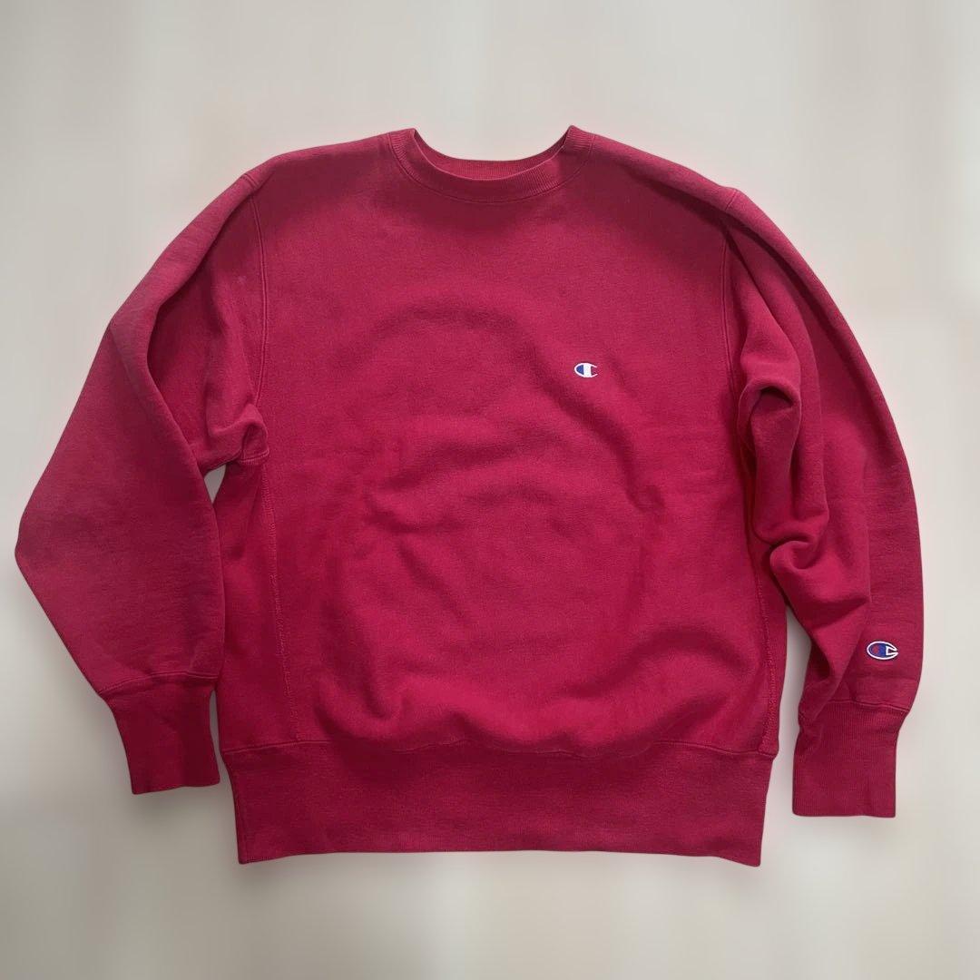 90s USA製 Champion リバースウィーブ 刺繍タグ チャンピオン