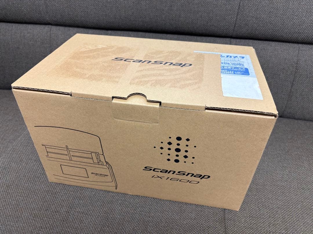 【未使用品24年購入】ScanSnap iX1600 ドキュメントスキャナー