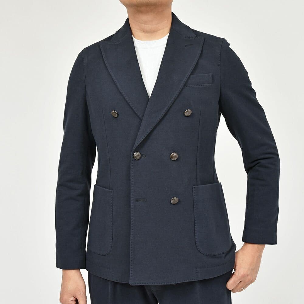 CIRCOLO カシミアタッチ　ダブルジャケット